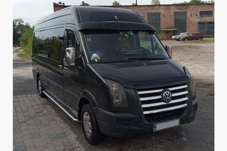 Volkswagen Crafter 2006-2016 Windshield visor on frame V2 (black gloss, 5mm) Photo 13