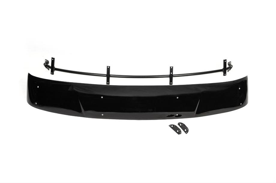 Volkswagen Crafter 2006-2016 Windshield visor on frame V2 (black gloss, 5mm) Photo 16