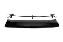 Isuzu D-Max 2011-2019 Windshield visor on frame V1 (black gloss, 5mm) photo 3
