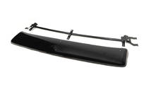 Isuzu D-Max 2011-2019 Windshield visor on frame V1 (black gloss, 5mm) photo 2