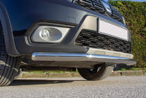 Renault Sandero 2013-2022 Front Bar Texas (60mm, Stainless Steel) photo 2
