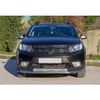 Front Bar Texas (60mm, Stainless Steel) Renault Sandero 2013-2022 photo 1