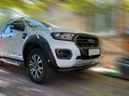 Ford Ranger 2011–2022 Front bumper guard Texas for 2015+ (76mm, black) photo 1