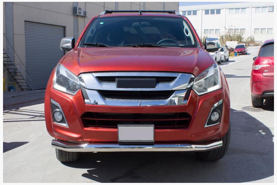 Isuzu D-Max 2011-2019 Front Bar Texas (76mm, Stainless Steel) Image