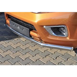 Front Bar Texas (76mm, Stainless Steel) Mitsubishi L200 2006-2015 photo 1