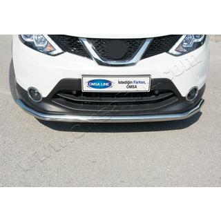 Front bar Texas for 2014-2017 (60mm, stainless steel) Nissan Qashqai 2014-2021 photo 1