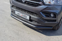 SsangYong Musso II 2018– Front bumper guard Texas (76mm, black) photo 1