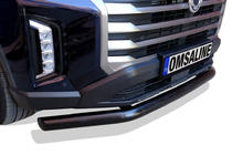 SsangYong Musso II 2018– Front bumper guard Texas (76mm, black) photo 2
