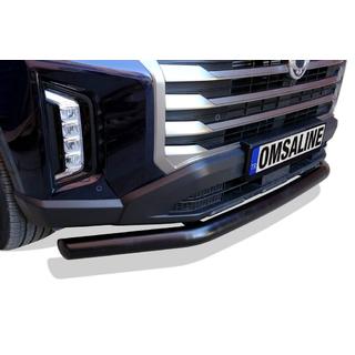 Front bumper guard Texas (76mm, black) photo 2