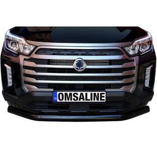 Front bumper guard Texas (76mm, black) photo 3