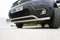 Dacia Duster 2018-2024 Front Bar Vegas (60/42mm, Stainless Steel) photo 2