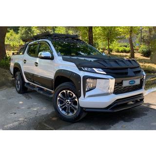 Front Double Bar Vegas 2019+ (black, 76mm) Mitsubishi L200 2015-2024 photo 2