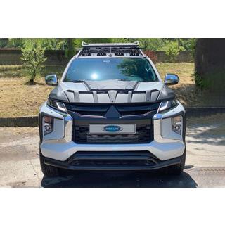 Front Double Bar Vegas 2019+ (black, 76mm) Mitsubishi L200 2015-2024 photo 3