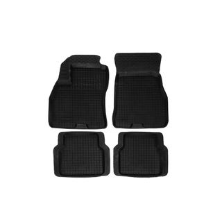 Rubber floor mats with edge (4 pcs, Polytep) photo 1