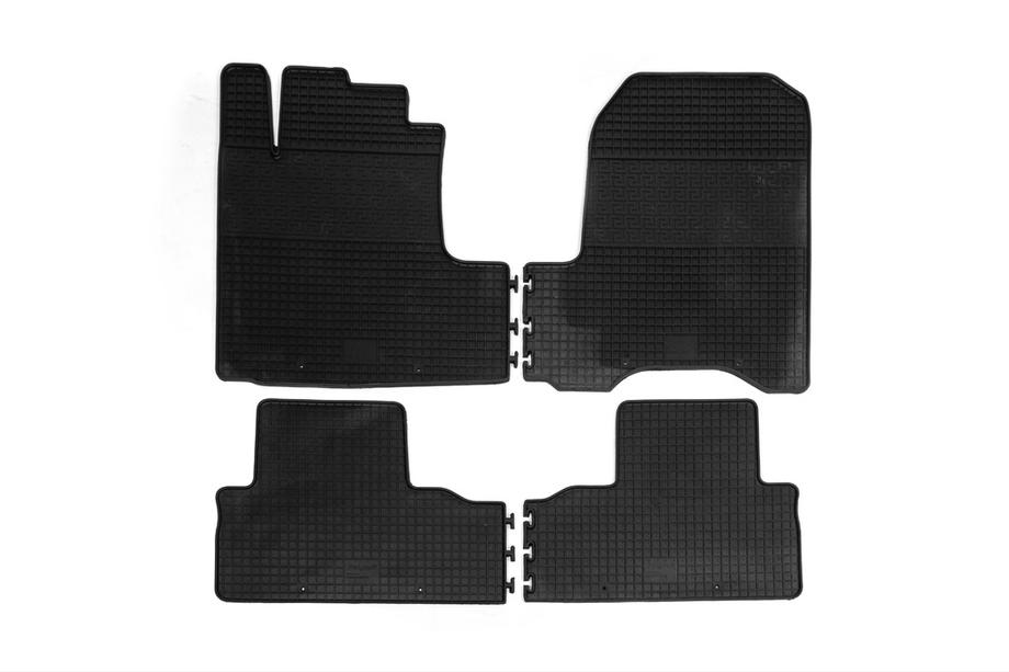 Honda CRV 2007-2011 Rubber Floor Mats (4 pcs, Polytep) Photo 2