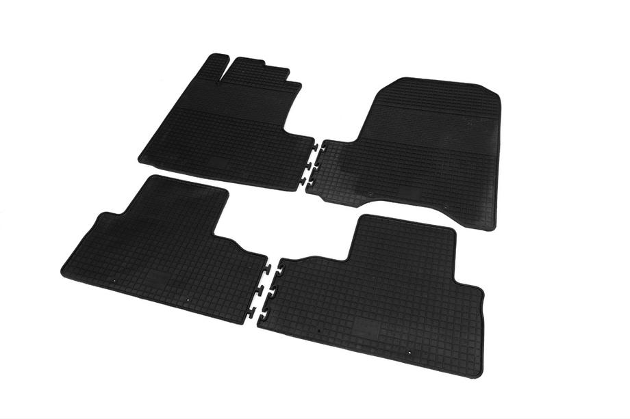 Honda CRV 2007-2011 Rubber Floor Mats (4 pcs, Polytep) Photo 1