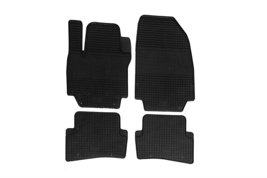 Renault Captur 2013-2019 Rubber Floor Mats (4 pcs, Polytep) Image