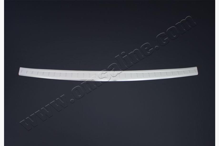 Audi A3 2012-2020 Rear Bumper Protector OmsaLine Stainless Steel Image
