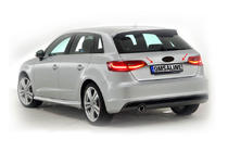 Audi A3 2012-2020 Stainless steel trim above license plate HB photo 1