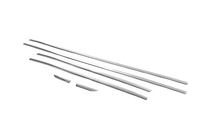 Audi A6 C7 2011-2017 Chrome Door Moldings (6 pcs) photo 2
