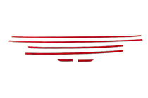 Audi A6 C7 2011-2017 Chrome Door Moldings (6 pcs) photo 5