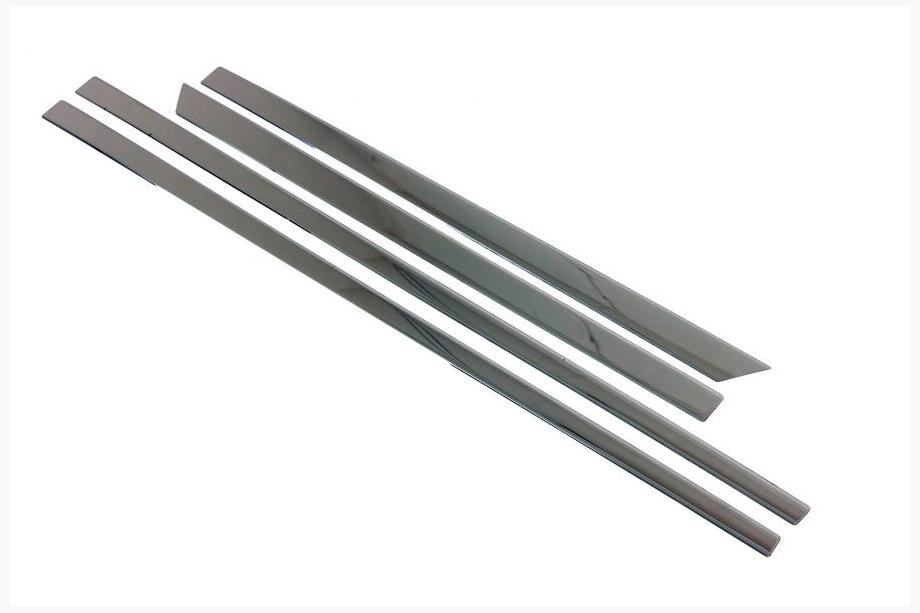 Audi A7 2018- Door Mouldings Stainless Steel (4 pcs) Image