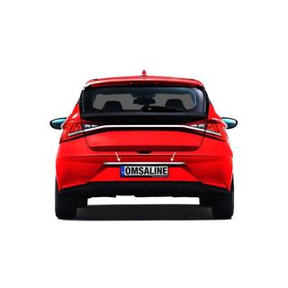 Chrome trim above license plate OmsaLine (stainless steel) photo 1