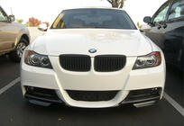 BMW 3 Series E90/E91 2005-2011 Front Flap Extensions DPT (for E90 M-Sport 2005-2008, Gloss Black, 2 pcs) photo 3