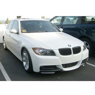 Front Flap Extensions DPT (for E90 M-Sport 2005-2008, Gloss Black, 2 pcs) photo 1