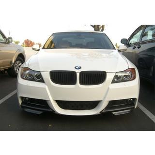 Front Flap Extensions DPT (for E90 M-Sport 2005-2008, Gloss Black, 2 pcs) photo 3