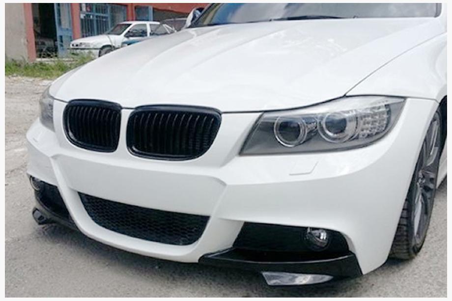 BMW 3 Series E90/E91 2005-2011 Front Bumper Lip Flap (2009-2011) Image