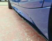 BMW 3 Series F30/F31 2012-2019 Black side skirts (203cm, OmsaLine) photo 1