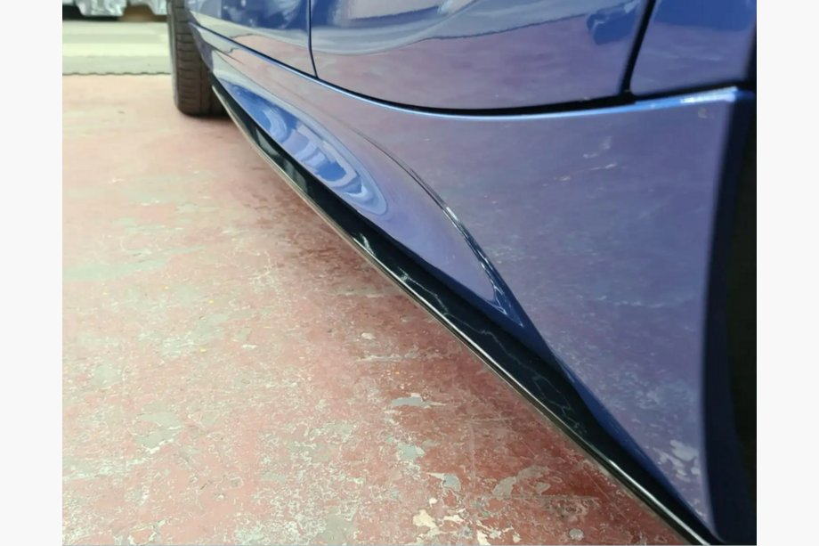 BMW 3 Series F30/F31 2012-2019 Black side skirts (203cm, OmsaLine) Image
