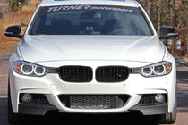 BMW 3 Series F30/F31 2012-2019 Front Bumper Lip Flap (black) photo 1
