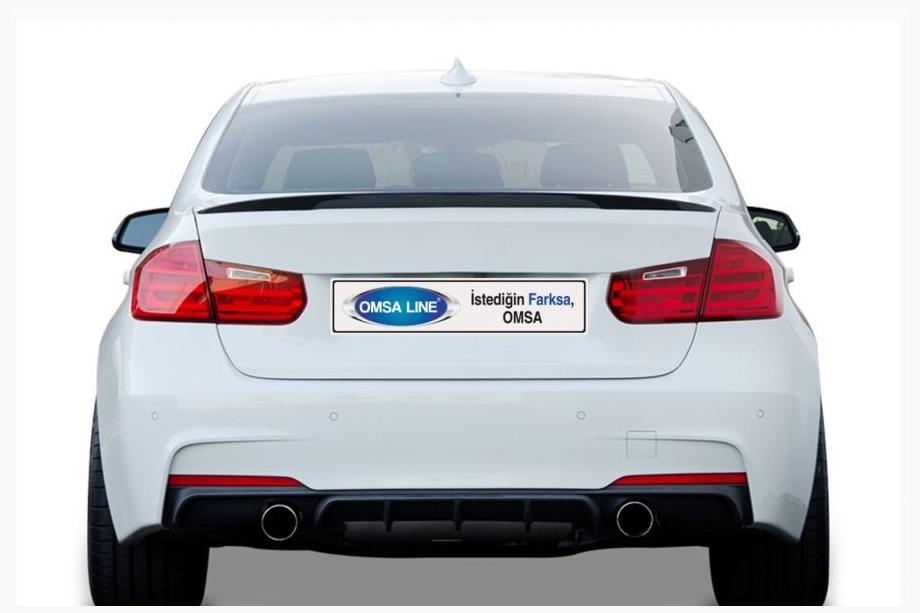 BMW 3 Series F30/F31 2012-2019 Spoiler M-Perf (OmsaLine, primed) Image