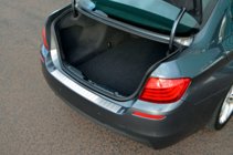 BMW 5 Series F10/F11 2010–2016 Rear bumper protector OmsaLine (SD, stainless steel) photo 5