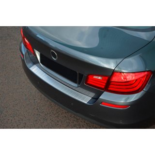 Rear bumper protector OmsaLine (SD, stainless steel) BMW 5 Series F10/F11 2010–2016 photo 3