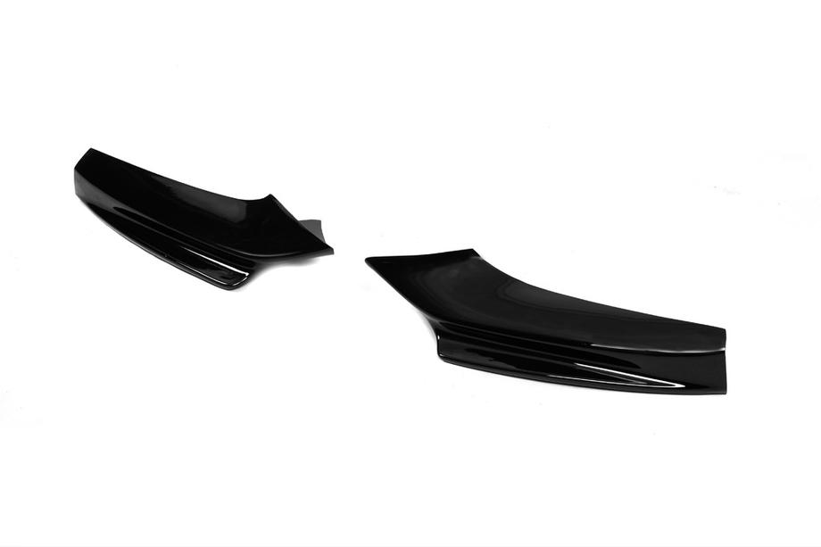BMW 5 Series F10/F11 2010–2016 Front Bumper Lip DPT Flap (for M-Performance, Gloss Black) Photo 10