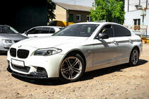 BMW 5 Series F10/F11 2010–2016 Front Bumper Lip OmsaLine (black) photo 4