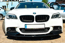 BMW 5 Series F10/F11 2010–2016 Front Bumper Lip OmsaLine (black) photo 5