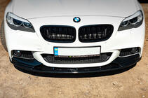 BMW 5 Series F10/F11 2010–2016 Front Bumper Lip OmsaLine (black) photo 6