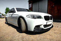 BMW 5 Series F10/F11 2010–2016 Front Bumper Lip OmsaLine (black) photo 7