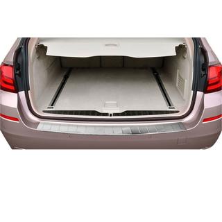 Rear bumper protector OmsaLine (SW, stainless steel) BMW 5 Series F10/F11 2010–2016 photo 1