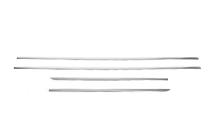 BMW 5 Series G30/G31 2017–2023 Stainless Steel Door Moldings photo 2