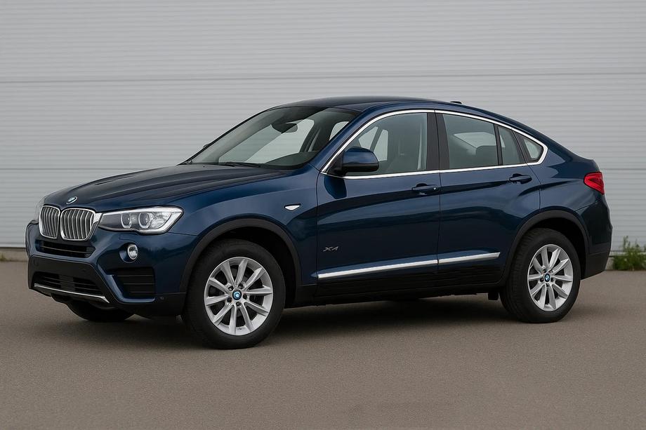 BMW X4 F26 2014-2018 Door Mouldings Stainless Steel (4 pcs) Image