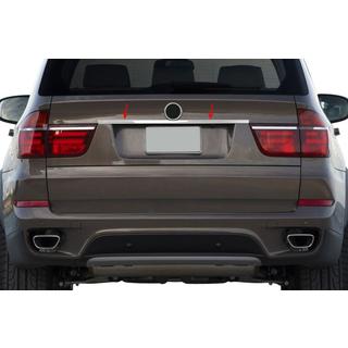 Stainless steel trim above license plate BMW X5 E70 2007-2013