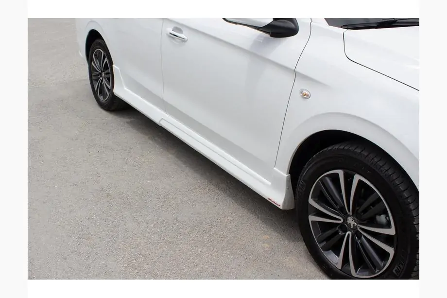 Citroen C-Elysee 2013-2022 Side Skirts 2017+ (primed for painting) Photo 1