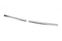 Citroen C-Elysee 2013-2022 Rear bumper protector (2 pcs, stainless steel) photo 2