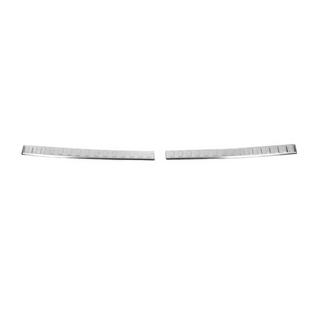 Rear bumper protector (2 pcs, stainless steel) Citroen C-Elysee 2013-2022 photo 1