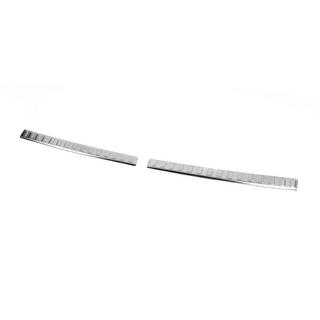 Rear bumper protector (2 pcs, stainless steel) Citroen C-Elysee 2013-2022 photo 2
